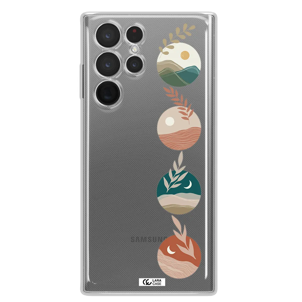 Natural Landscape Samsung S 22 Ultra Clear TPU Case