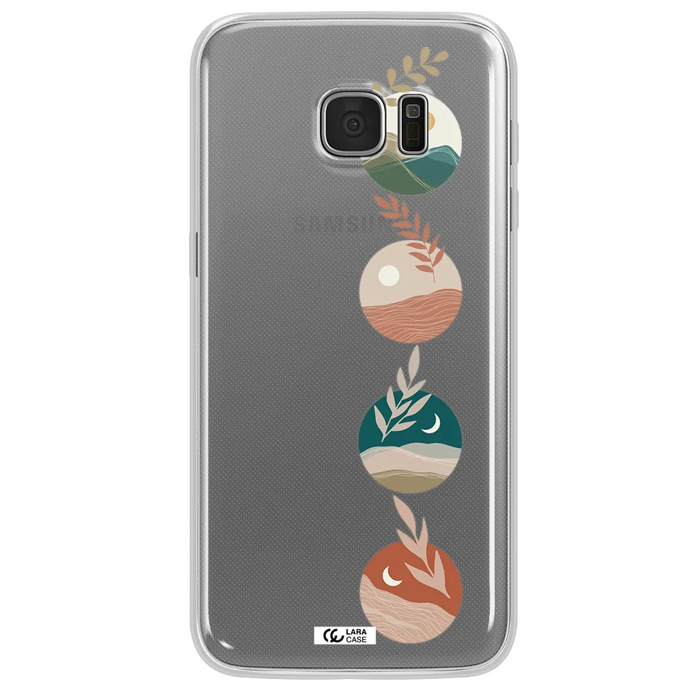 Natural Landscape Samsung S7 Edge Clear TPU Case