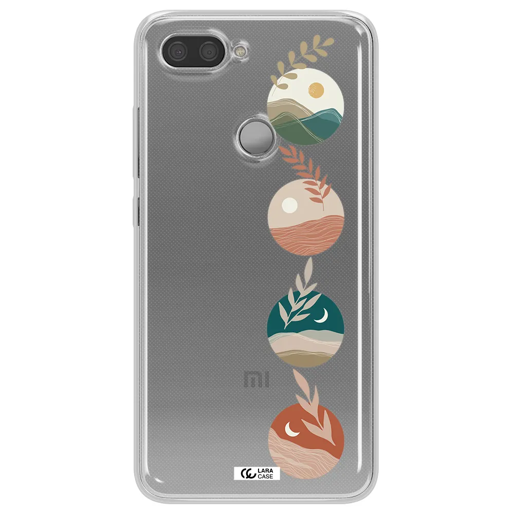 Natural Landscape Xiaomi Mi 8 Lite Clear TPU Case