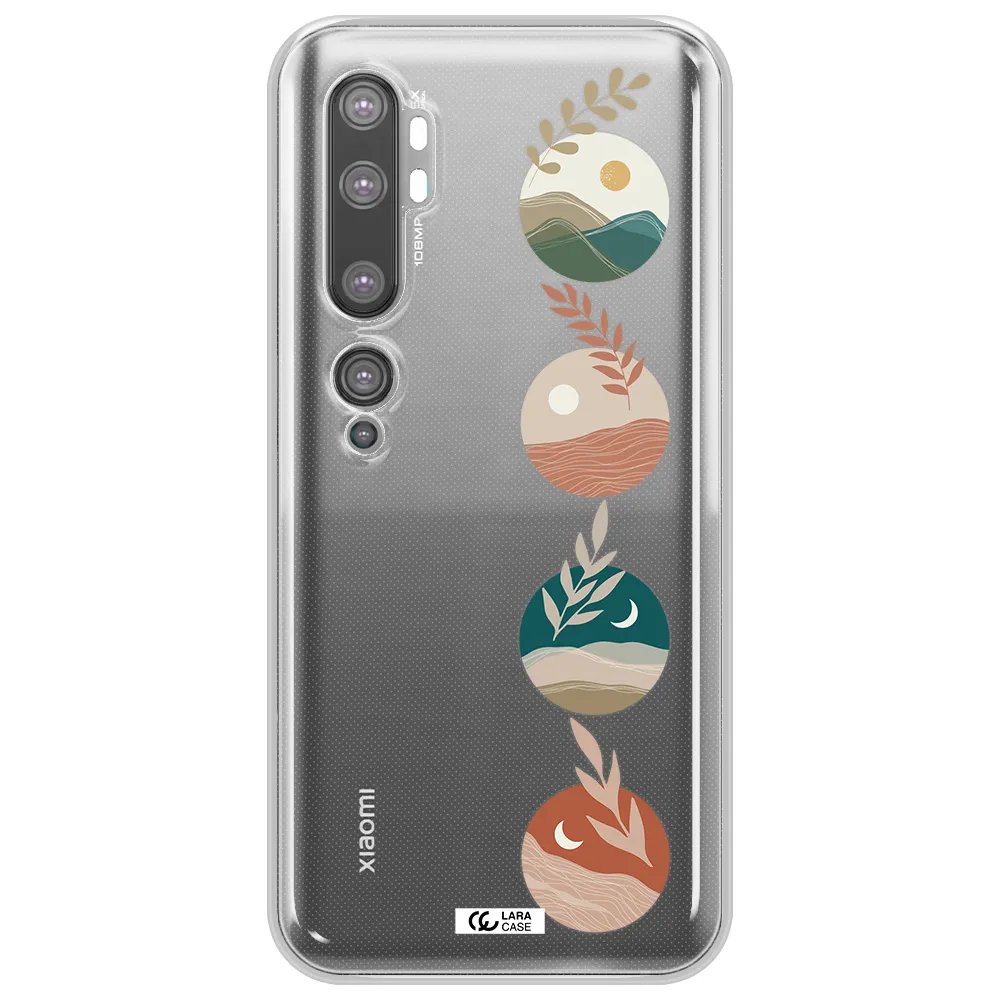 Natural Landscape Xiaomi Mi Note 10 Clear TPU Case