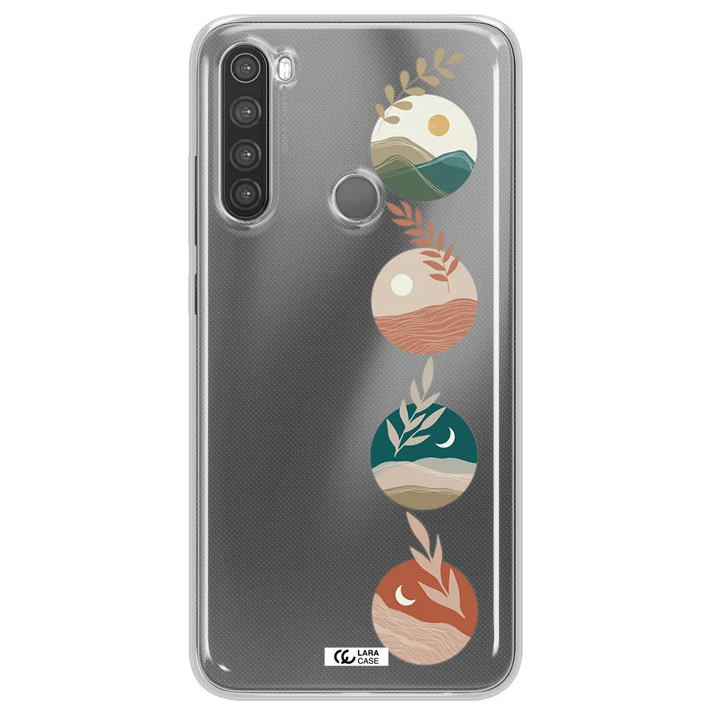 Natural Landscape Xiaomi Note 8 Clear TPU Case