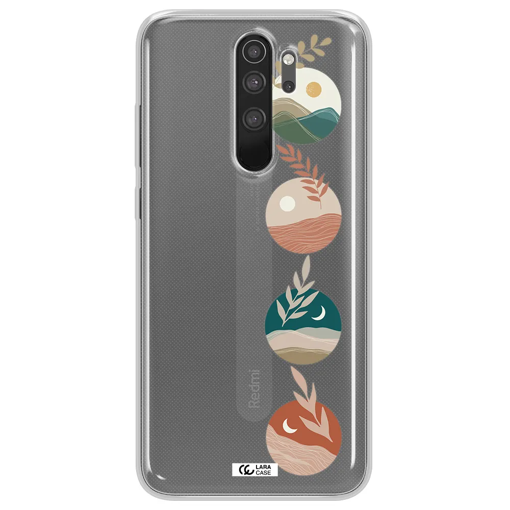 Natural Landscape Xiaomi Note 8 Pro Clear TPU Case