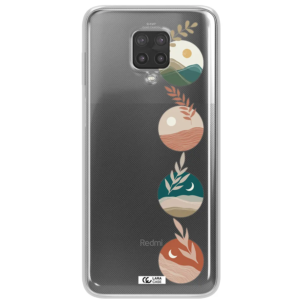 Natural Landscape Xiaomi Note 9 Pro Clear TPU Case