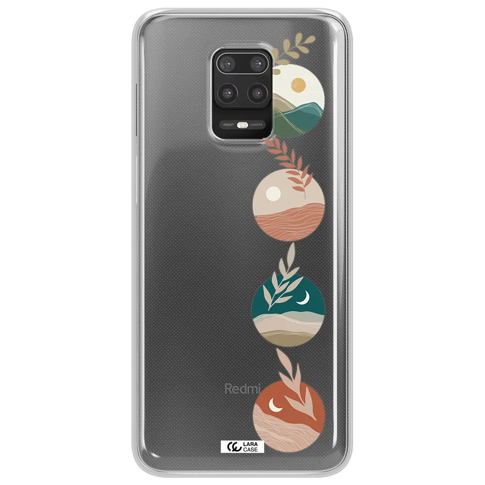 Natural Landscape Xiaomi Note 9S Clear TPU Case