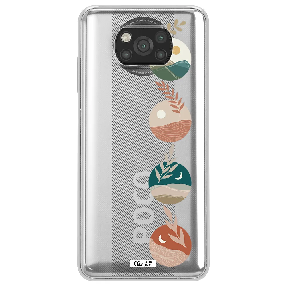 Natural Landscape Xiaomi Poco X3 Clear TPU Case