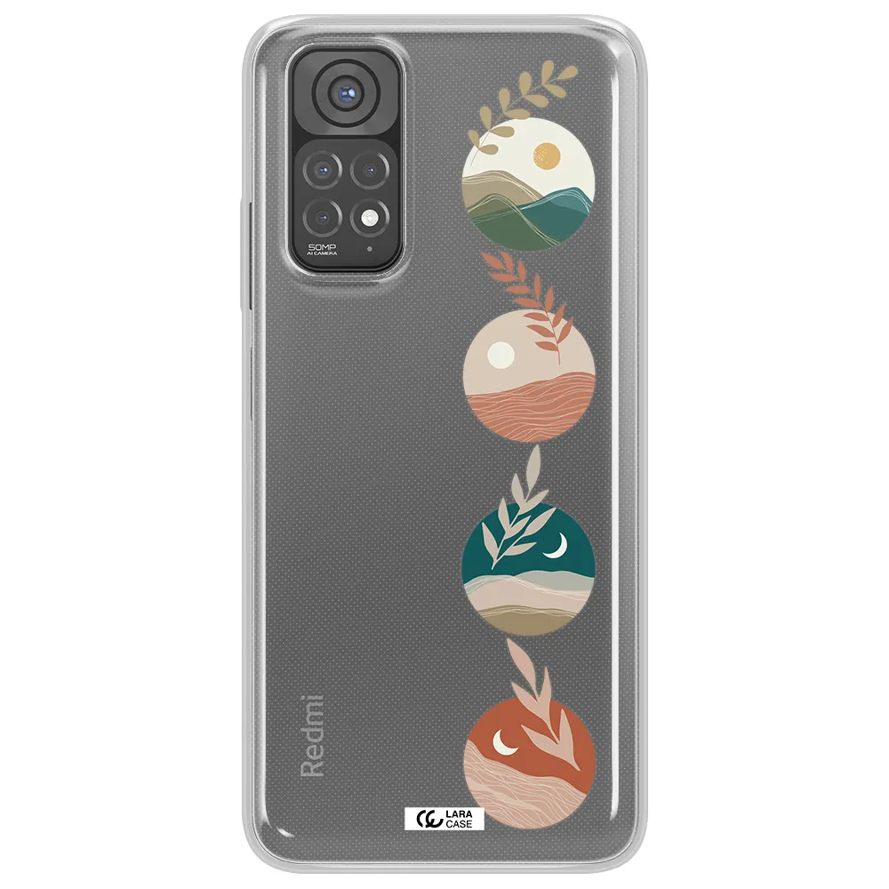 Natural Landscape Xiaomi Redmi Note 11 Clear TPU Case