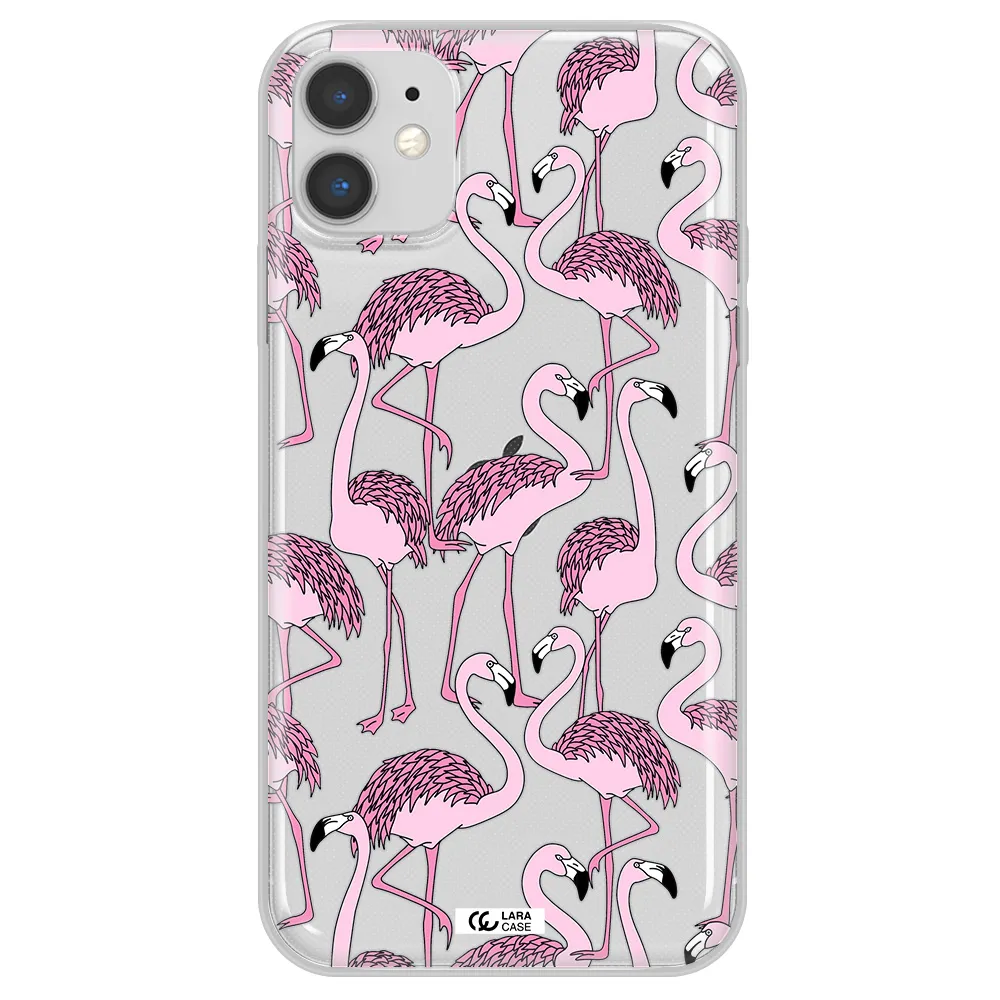 Flamingo Apple iPhone 11 Clear TPU Case