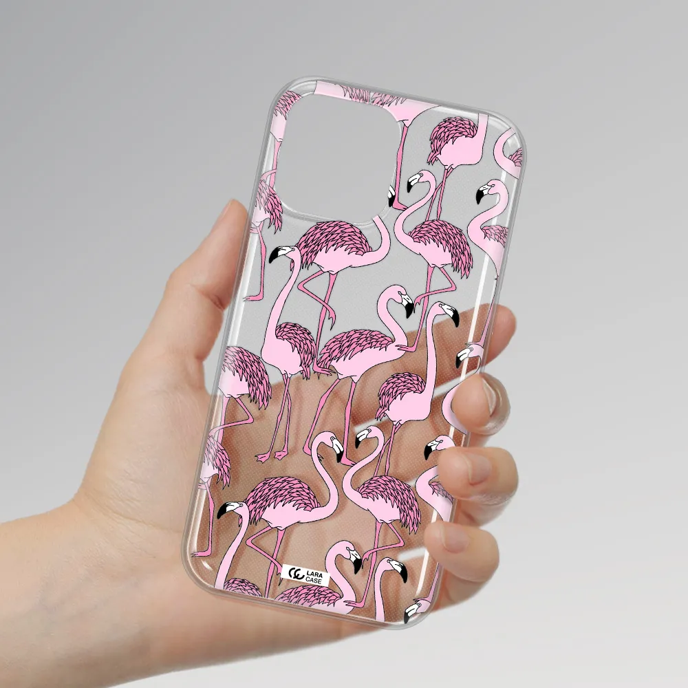 Flamingo Apple iPhone 13 Pro Clear TPU Case