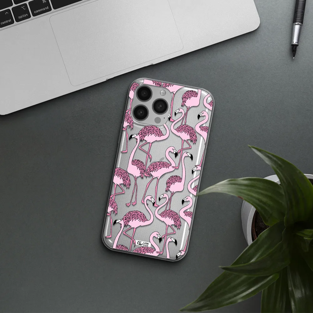 Flamingo Apple iPhone 13 Pro Clear TPU Case