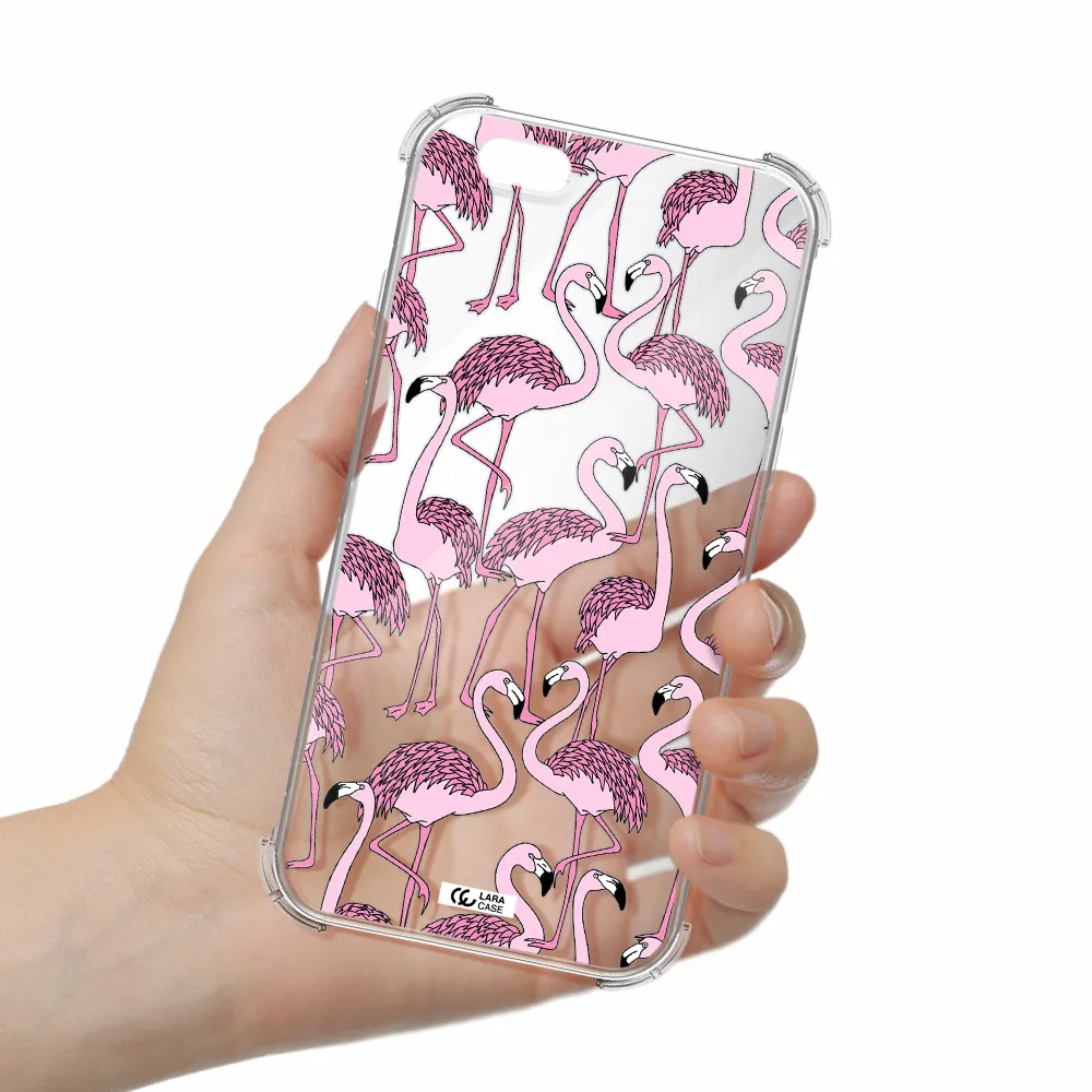 Flamingo Apple iPhone 6 Clear PC Case