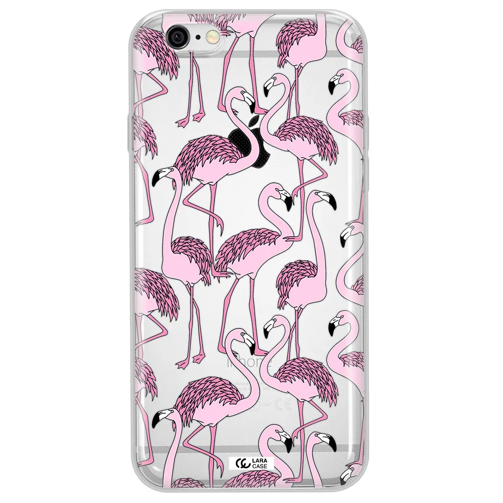 Flamingo Apple iPhone 6 Clear TPU Case