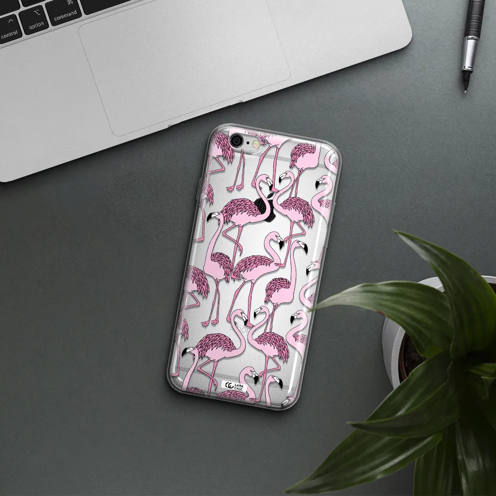 Flamingo Apple iPhone 6 plus Clear TPU Case