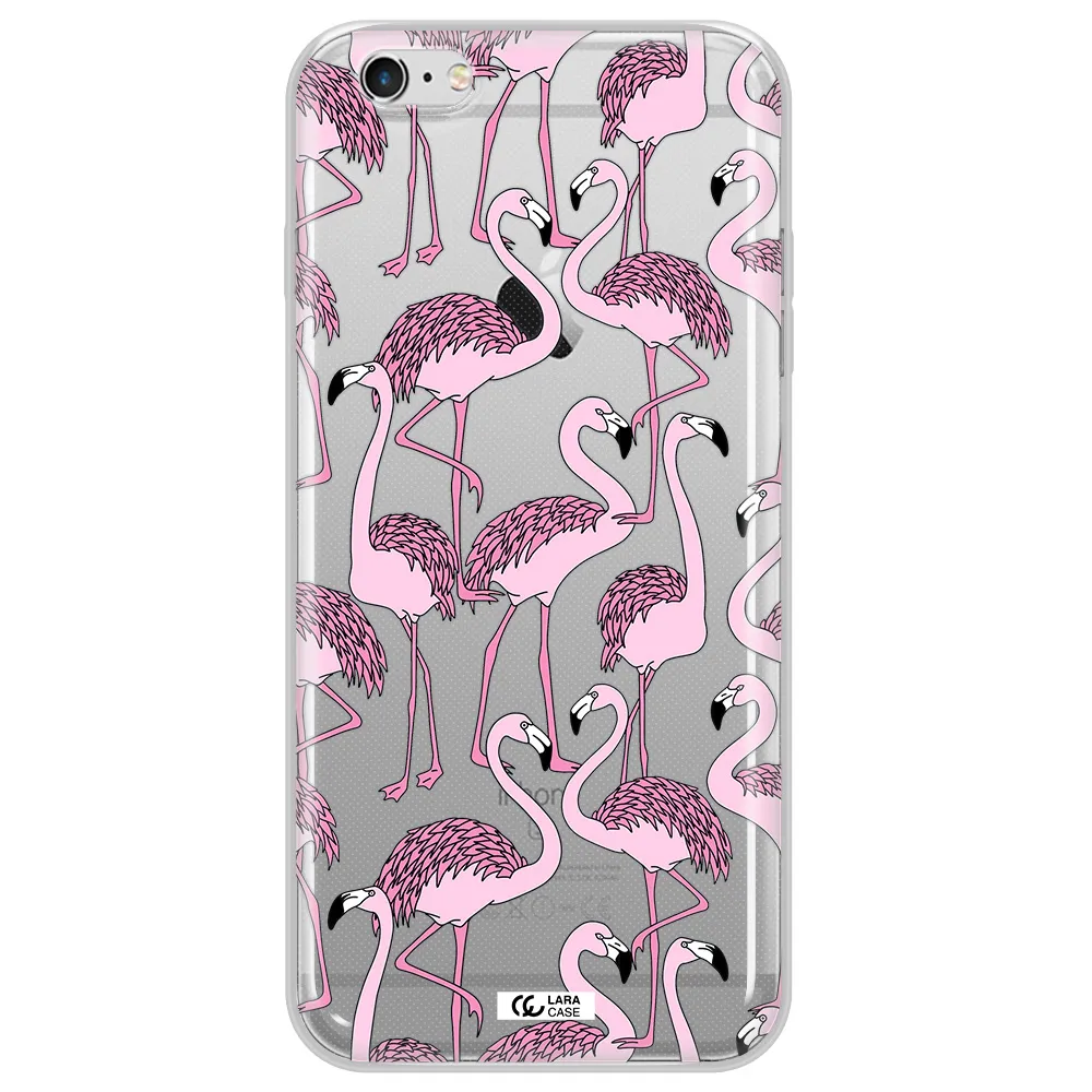 Flamingo Apple iPhone 6 s plus Clear TPU Case