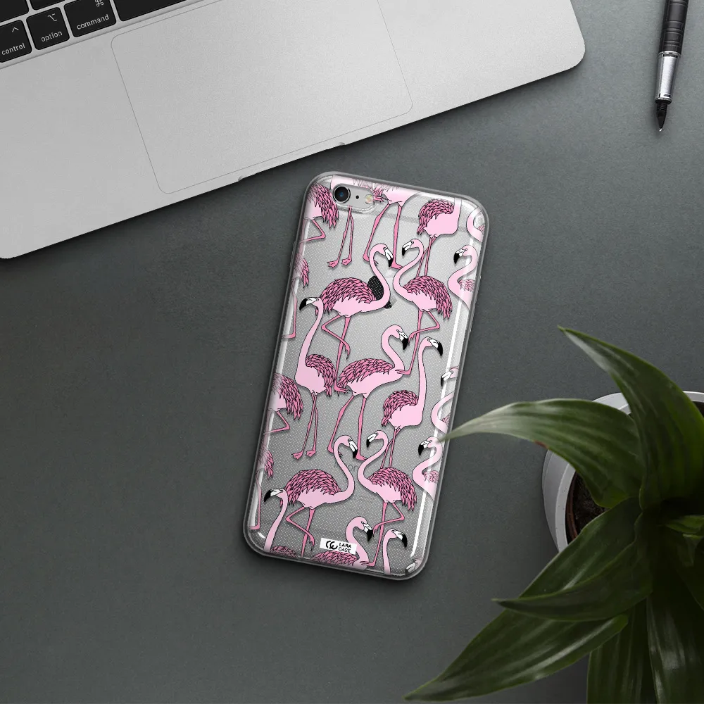 Flamingo Apple iPhone 6S Clear TPU Case