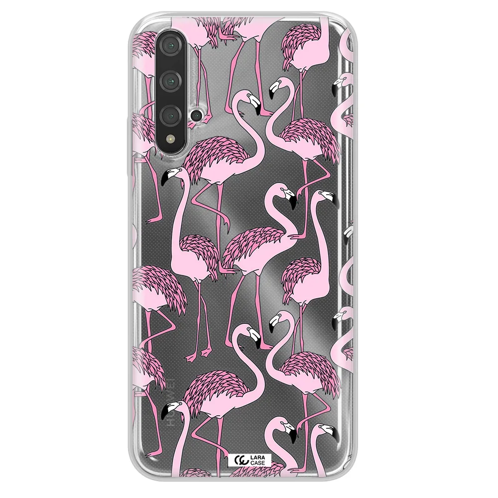 Flamingo Huawei Nova 5t Clear TPU Case