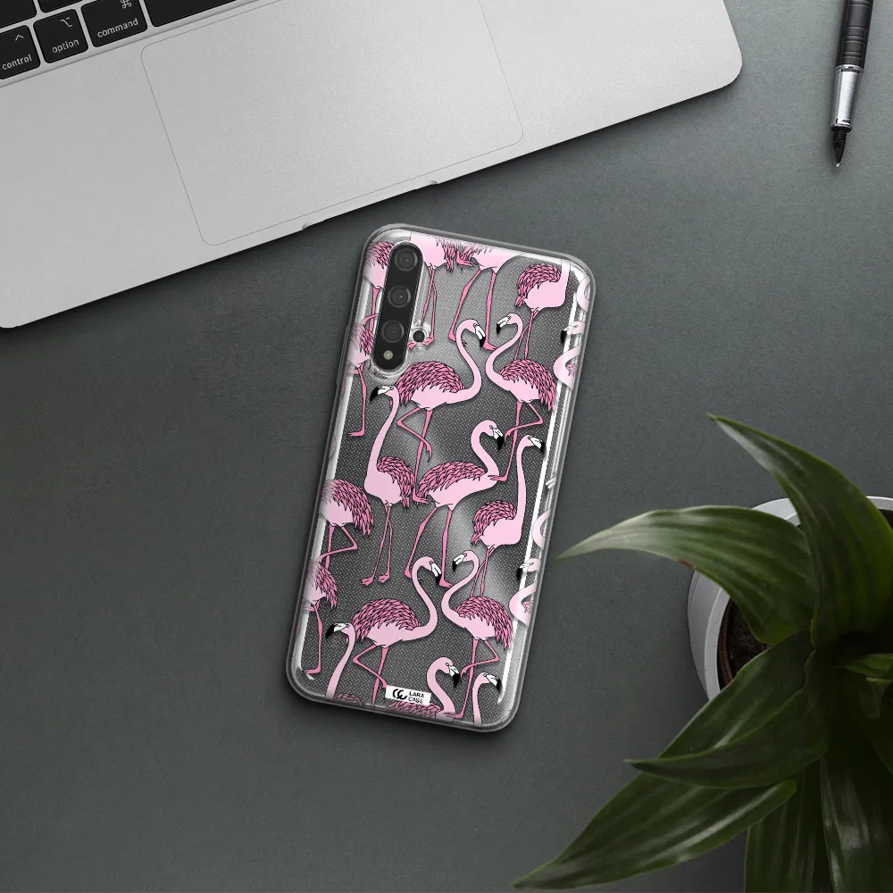 Flamingo Huawei Nova 5t Clear TPU Case