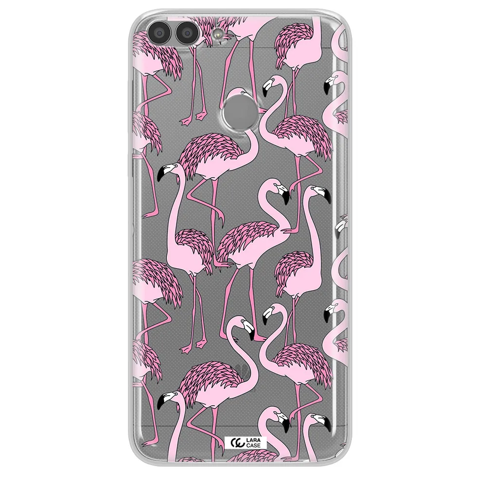 Flamingo Huawei P Smart Clear TPU Case