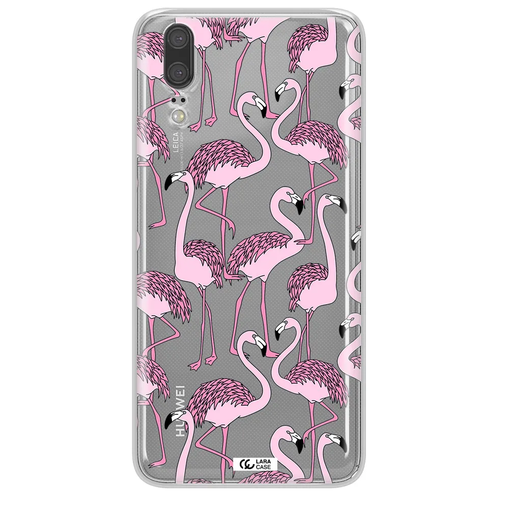 Flamingo Huawei P20 Clear TPU Case