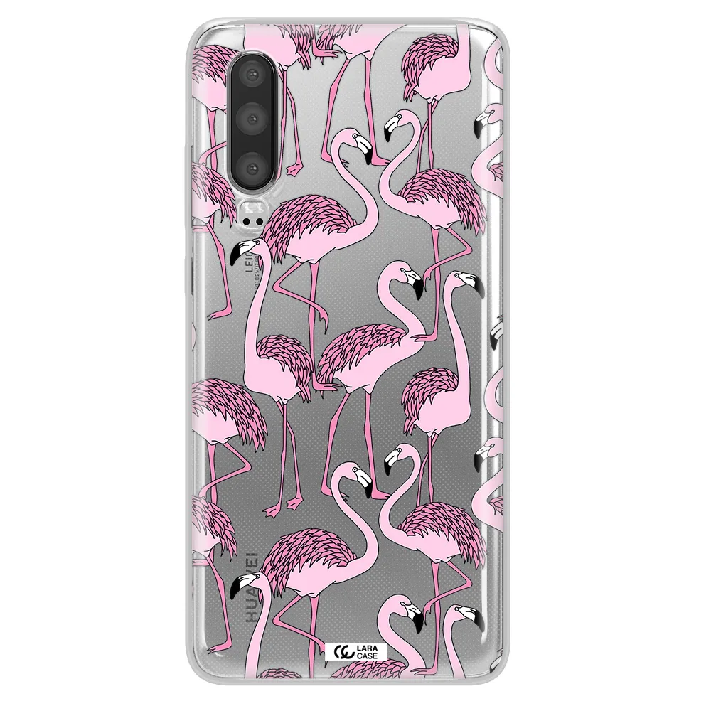 Flamingo Huawei P30 Clear TPU Case