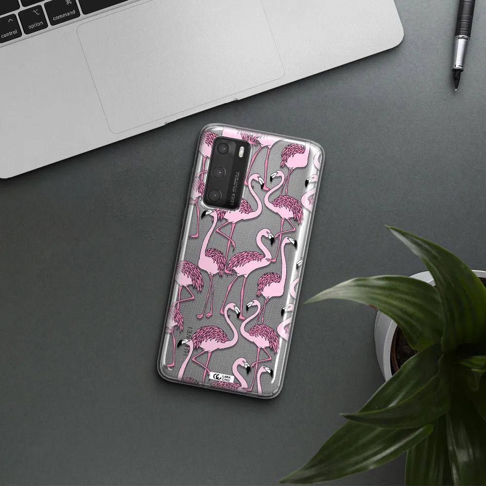Flamingo Huawei P40 Clear TPU Case