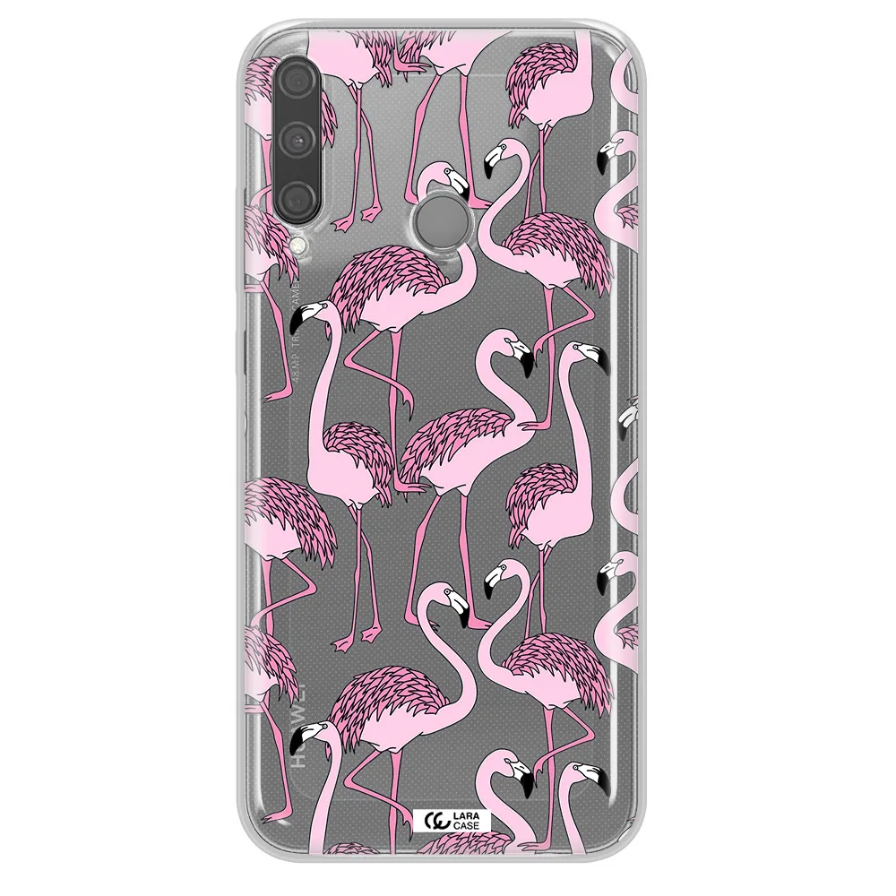 Flamingo Huawei P40 Lite E Clear TPU Case