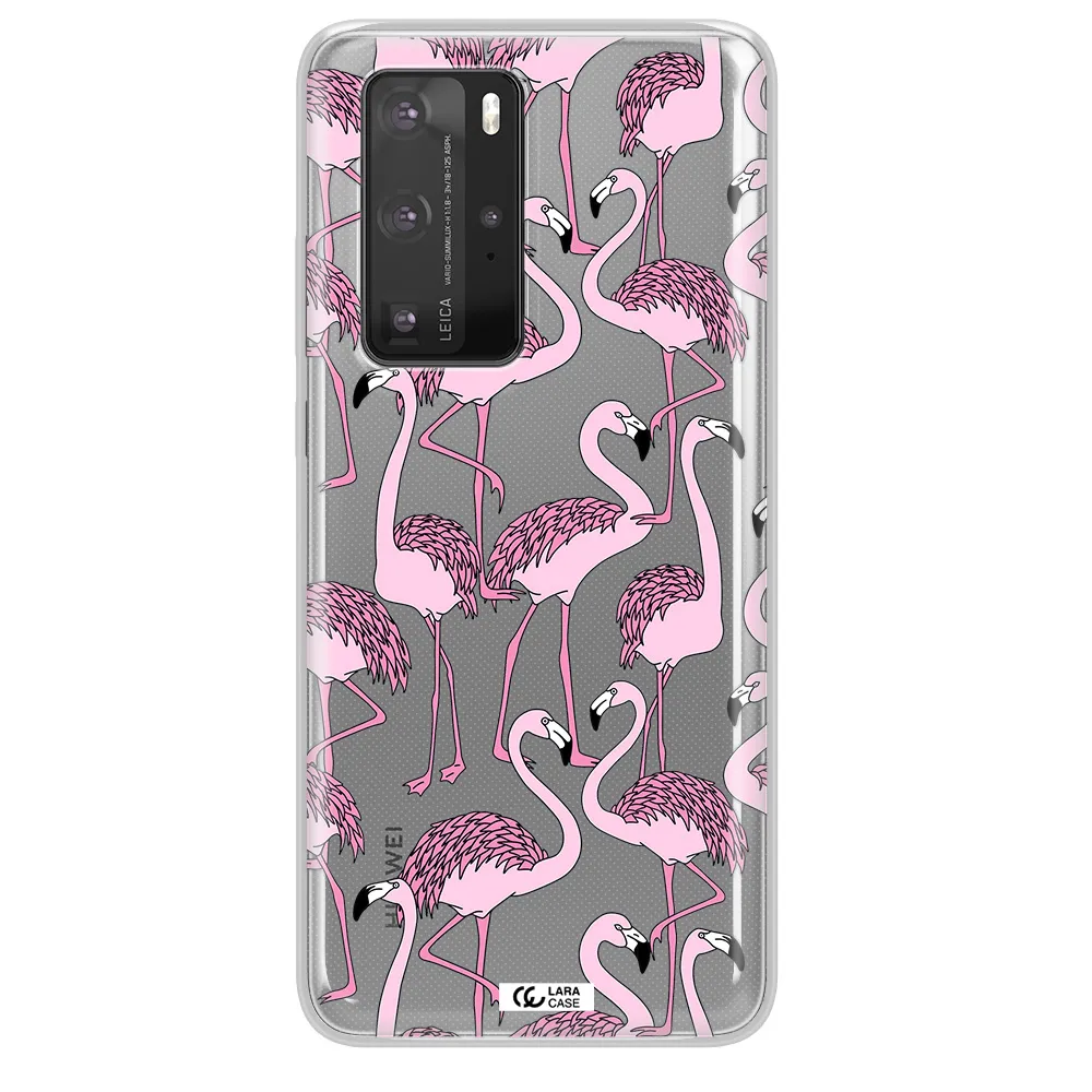 Flamingo Huawei P40 Pro Clear TPU Case