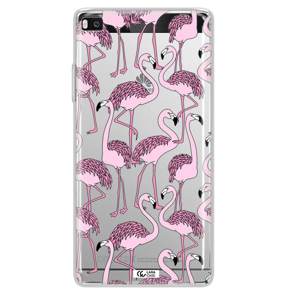 Flamingo Huawei P8 Clear TPU Case