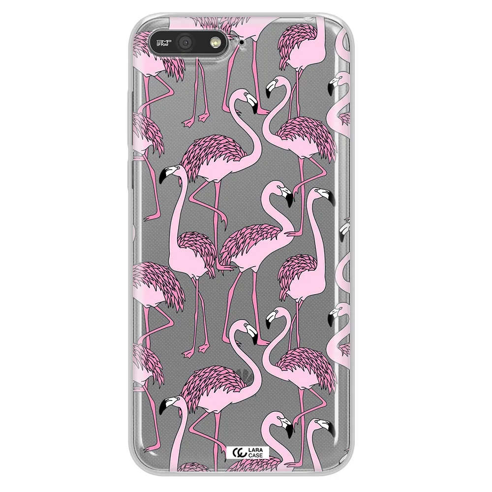 Flamingo Huawei Y6 2018 Clear TPU Case