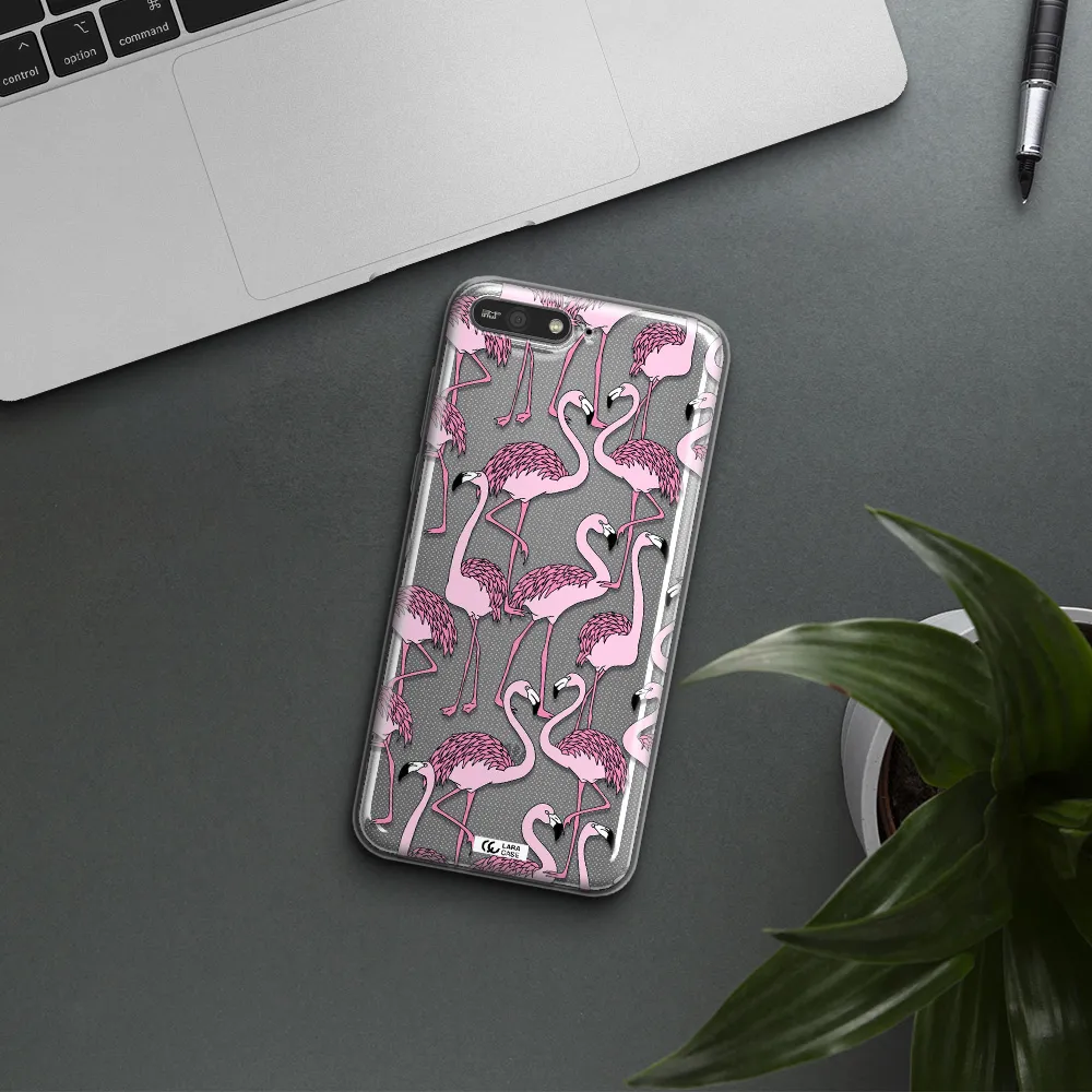 Flamingo Huawei Y6 2018 Clear TPU Case