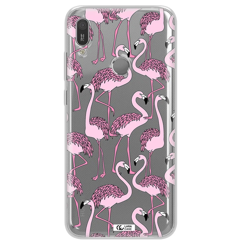 Flamingo Huawei Y6 2019 Clear TPU Case