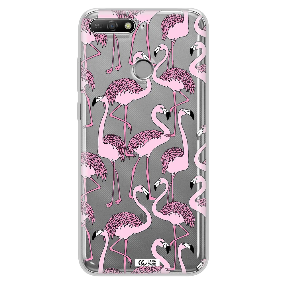 Flamingo Huawei Y6 Prime 2018 Clear TPU Case