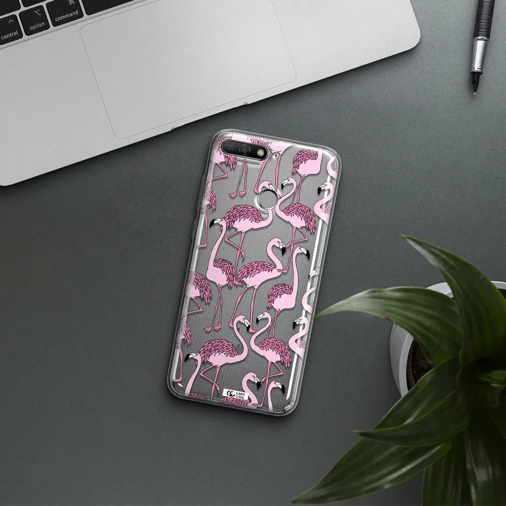 Flamingo Huawei Y6 Prime 2018 Clear TPU Case