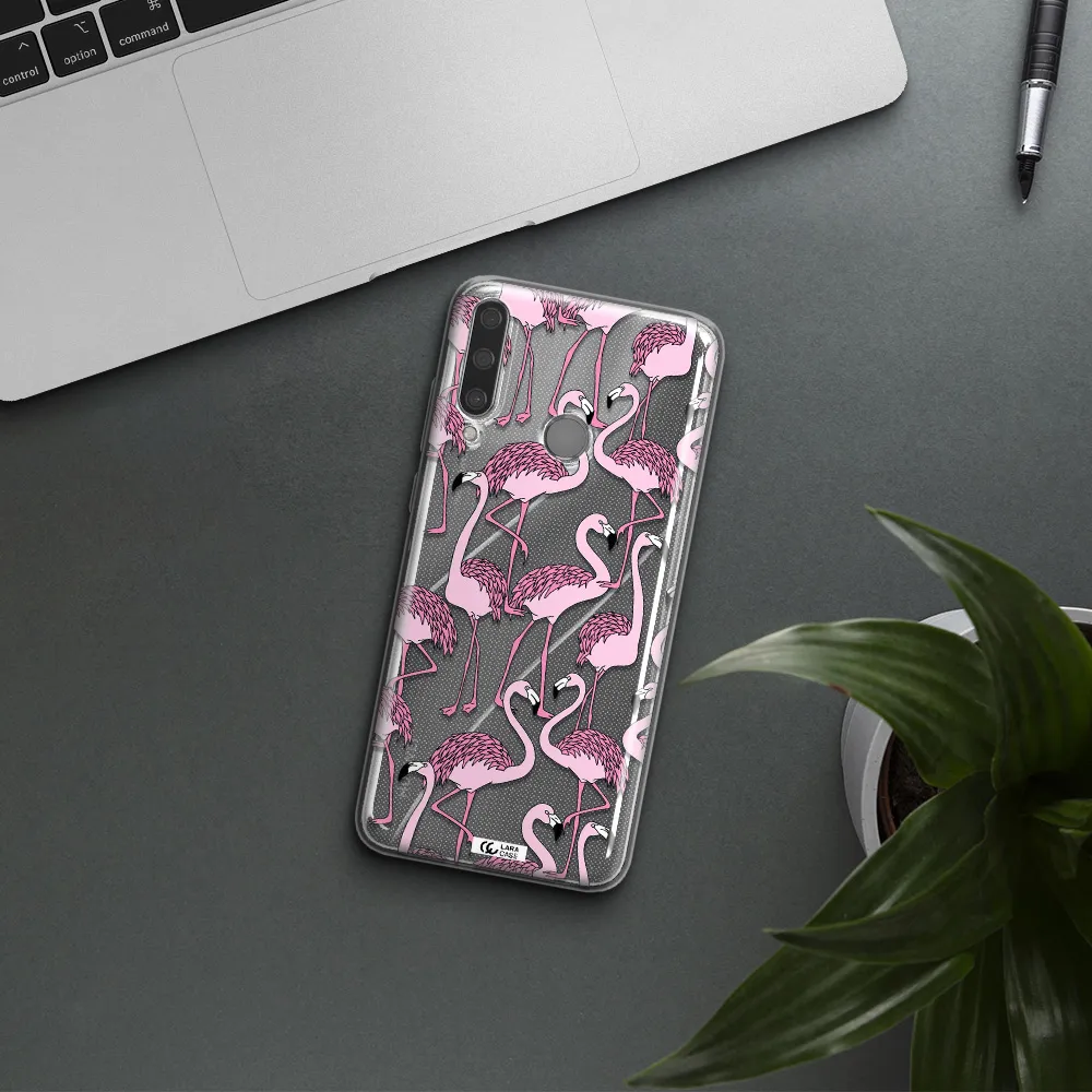 Flamingo Huawei Y6P Clear TPU Case