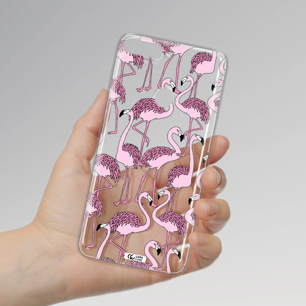 Flamingo Huawei Y7 Prime 2018 Clear TPU Case