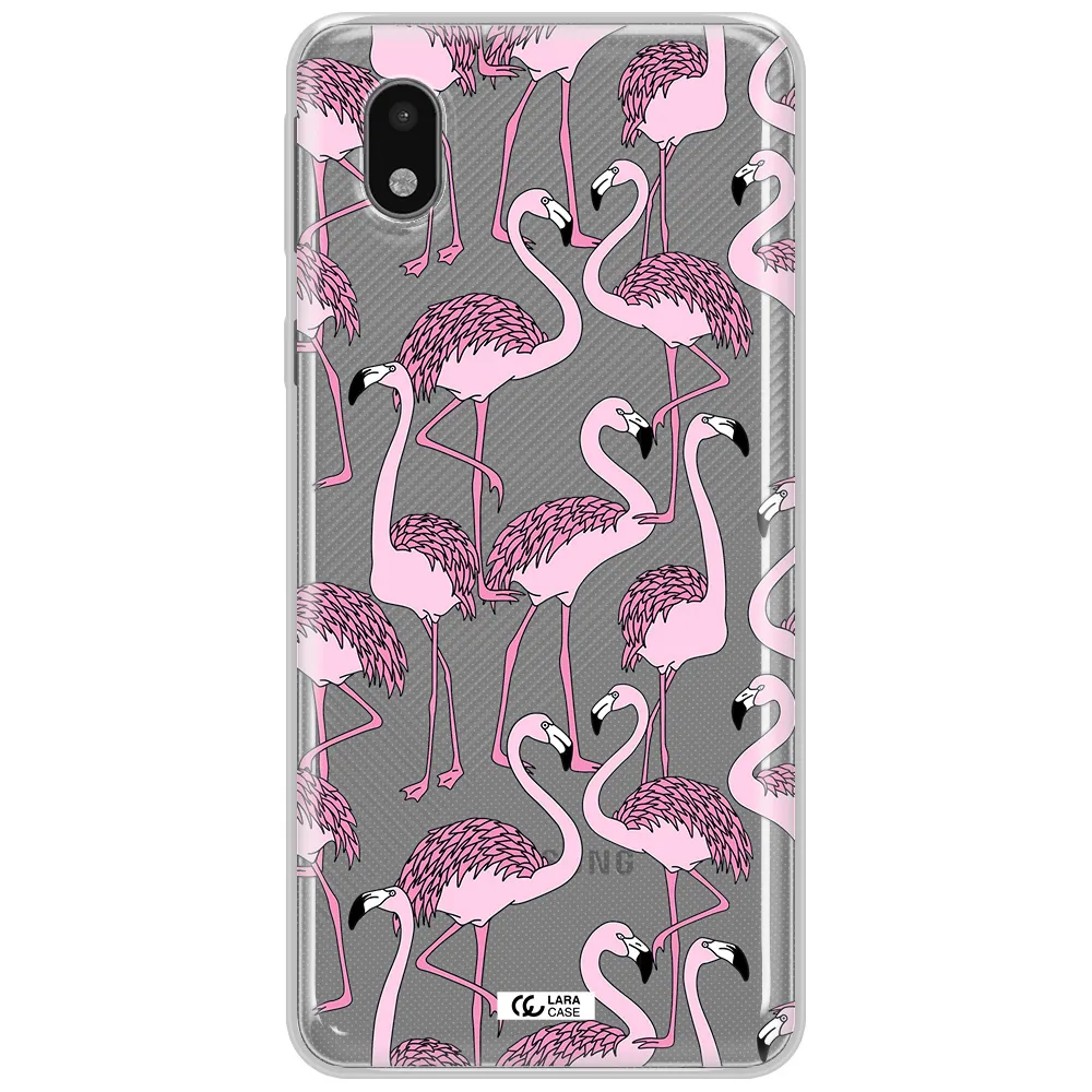 Flamingo Samsung A01 Core Clear Tpu Case