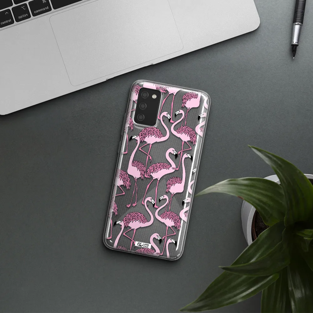 Flamingo Samsung A02S Clear TPU Case