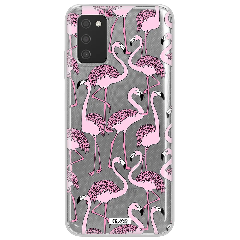 Flamingo Samsung A03S Clear TPU Case