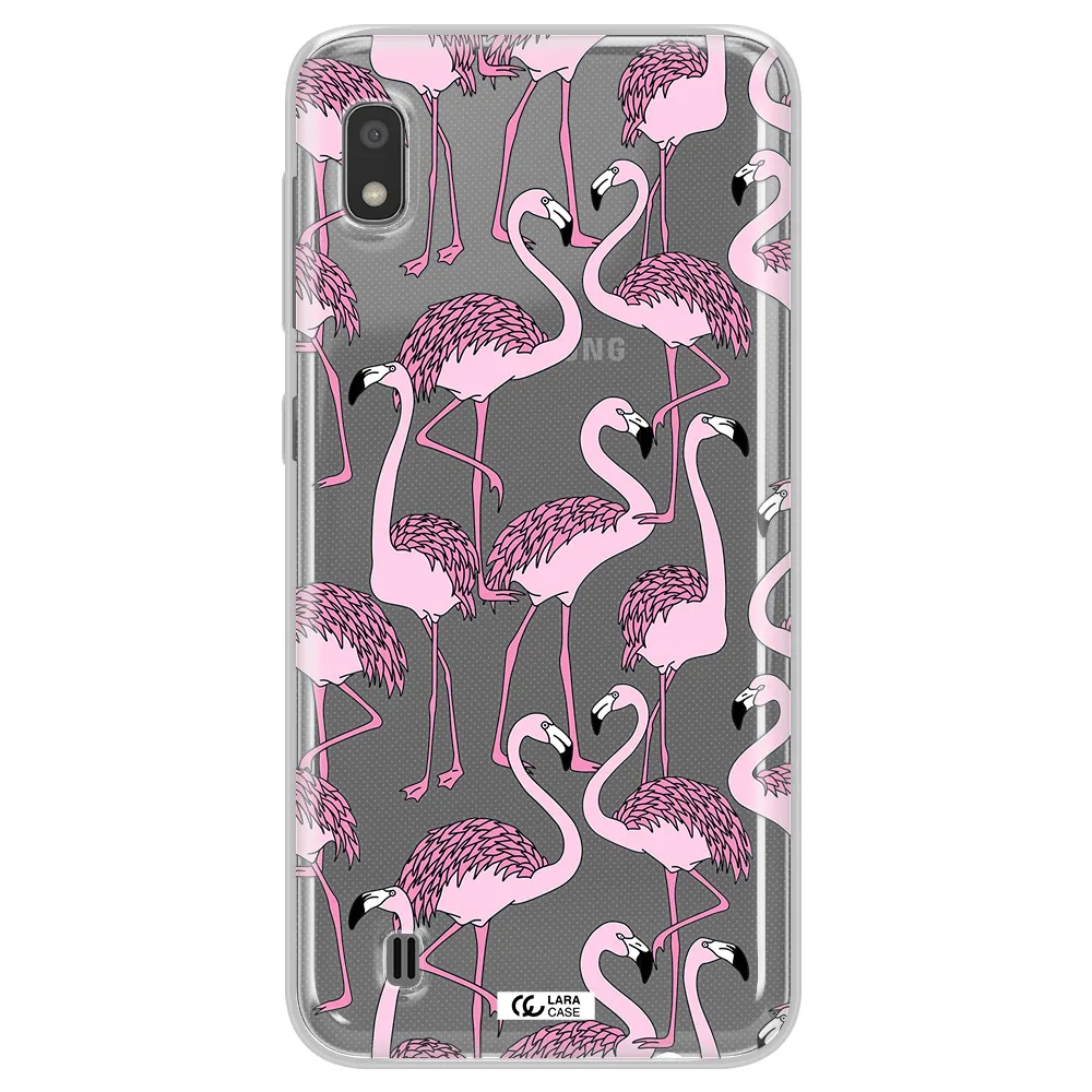 Flamingo Samsung A10 Clear TPU Case