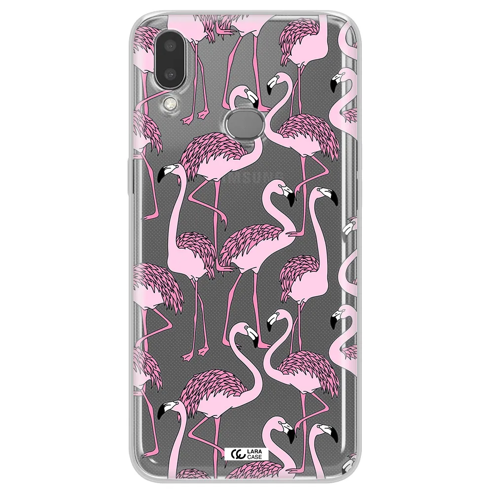 Flamingo Samsung A10S Clear TPU Case