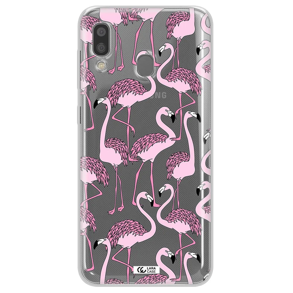 Flamingo Samsung A20 Clear TPU Case