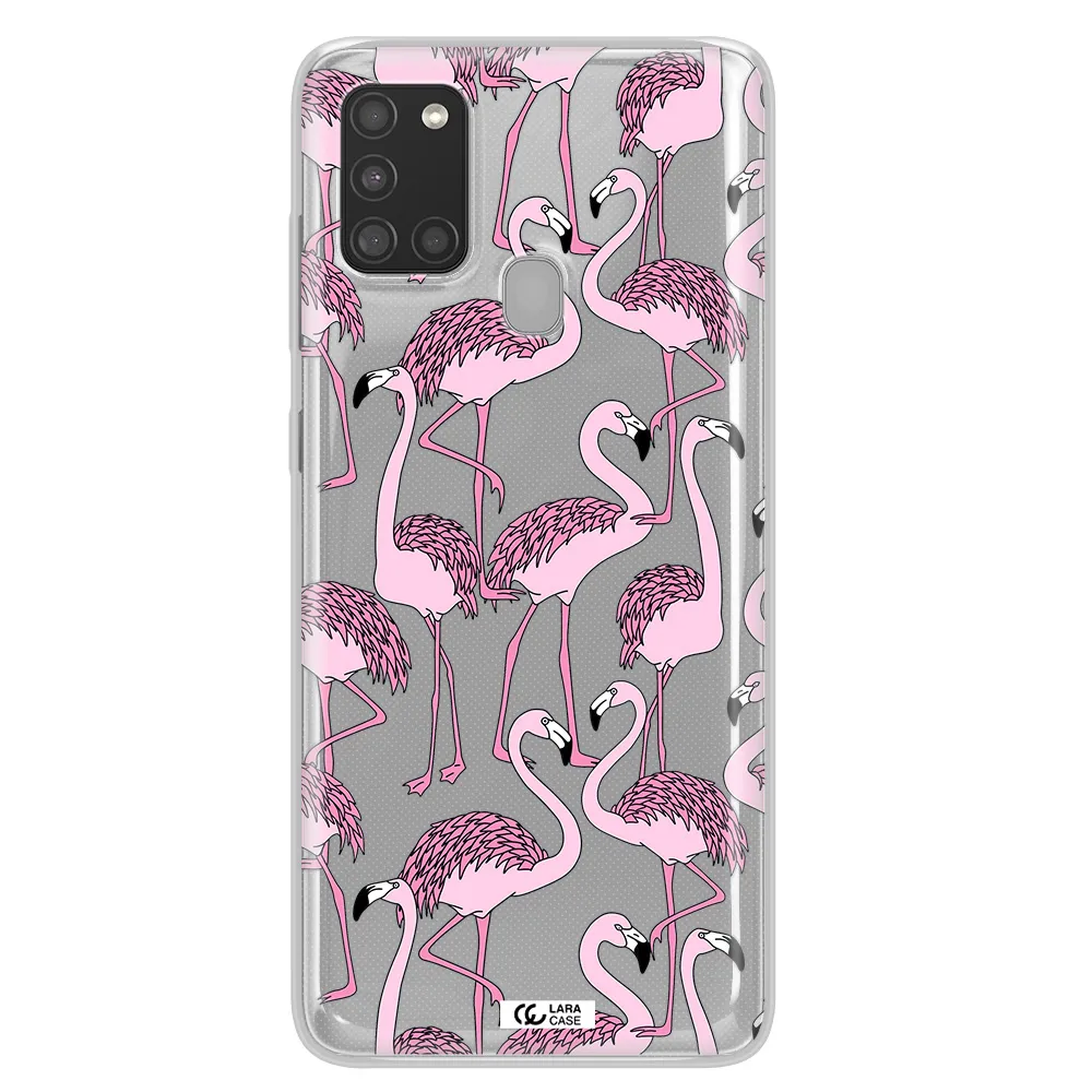 Flamingo Samsung A21S Clear TPU Case