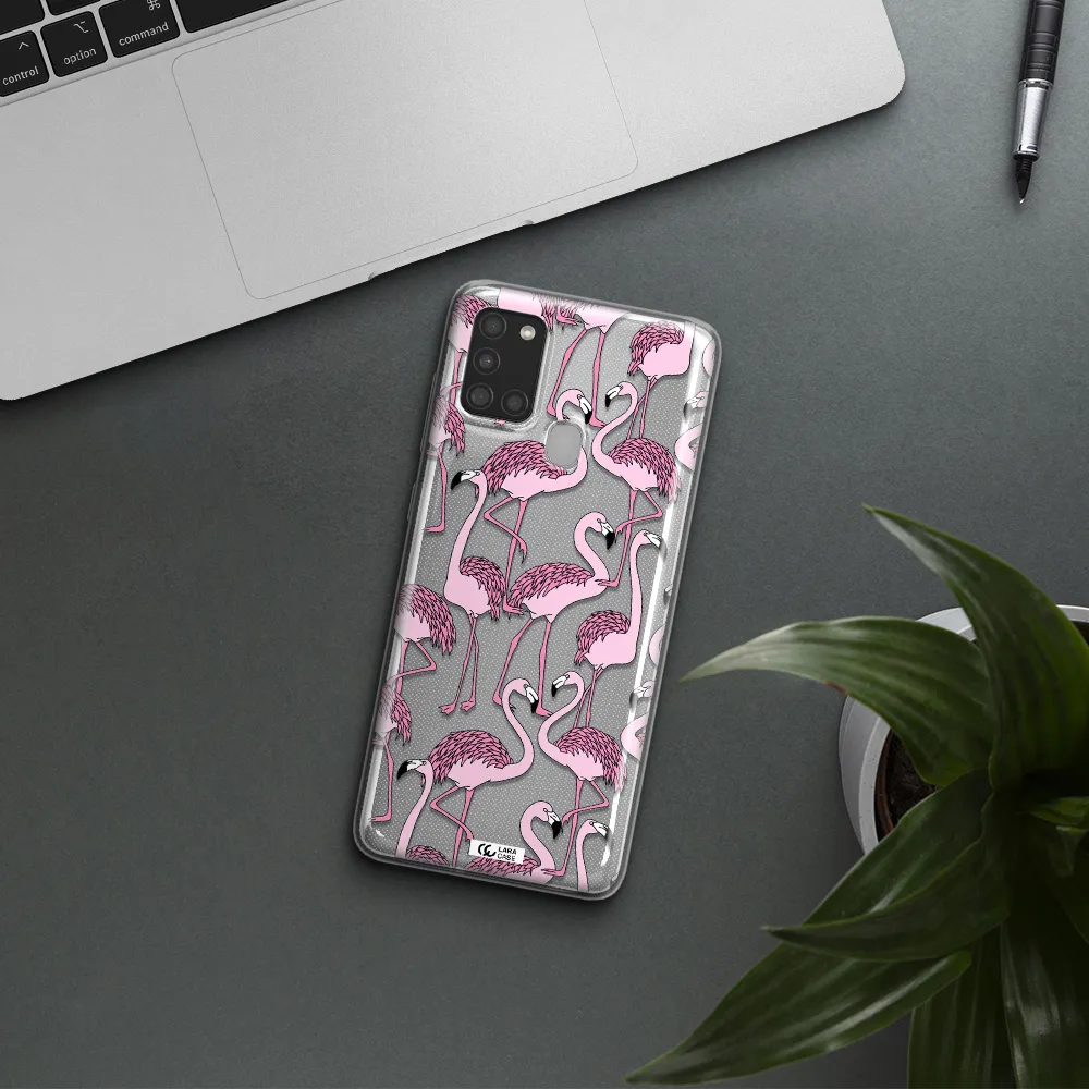 Flamingo Samsung A21S Clear TPU Case