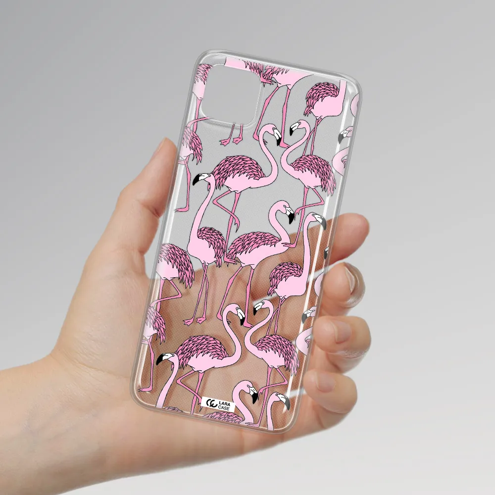 Flamingo Samsung A22 5g Clear TPU Case