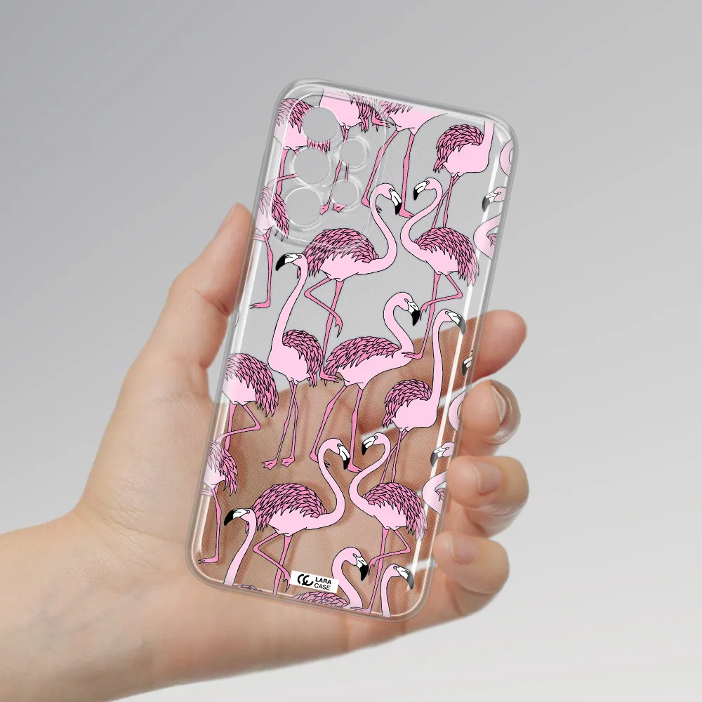 Flamingo Samsung A23 5G Clear Tpu Case