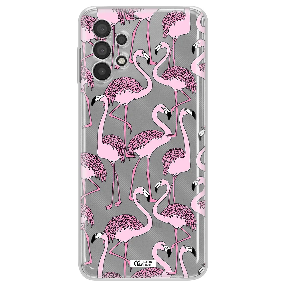 Flamingo Samsung A32 4G Clear Tpu Case