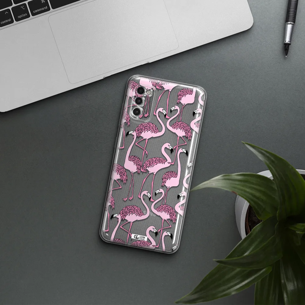 Flamingo Samsung A41 Clear Tpu Case