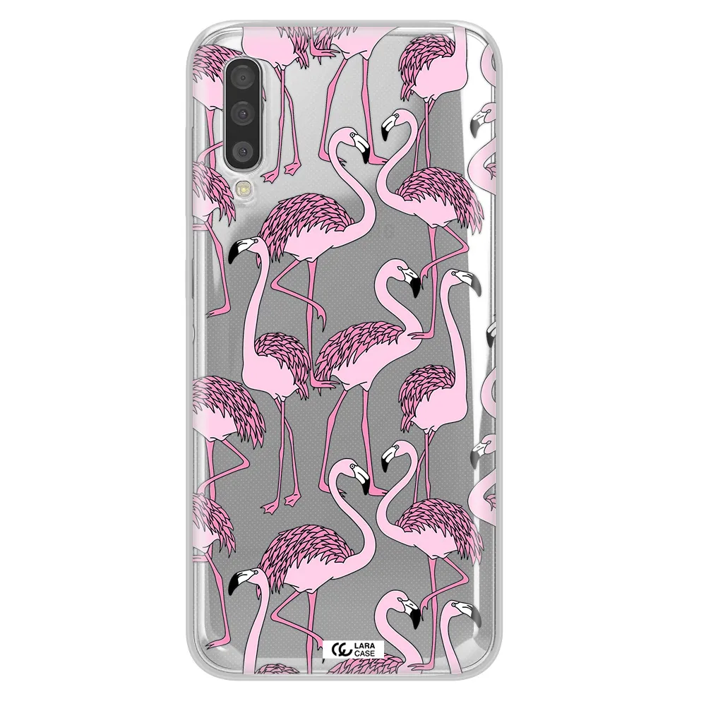 Flamingo Samsung A50 Clear TPU Case