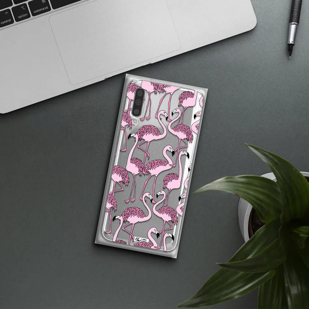 Flamingo Samsung A50S Clear Tpu Case