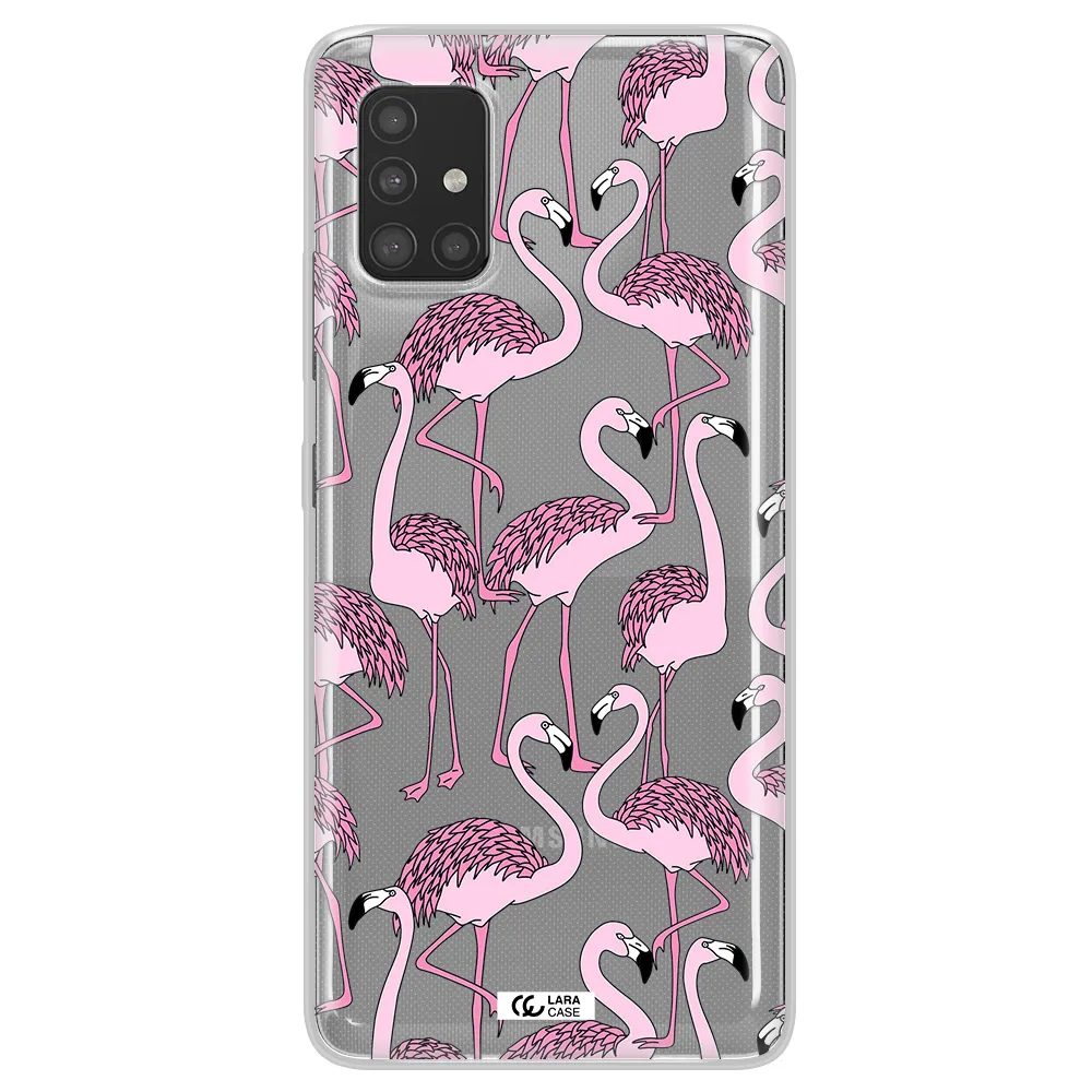 Flamingo Samsung A51 Clear TPU Case