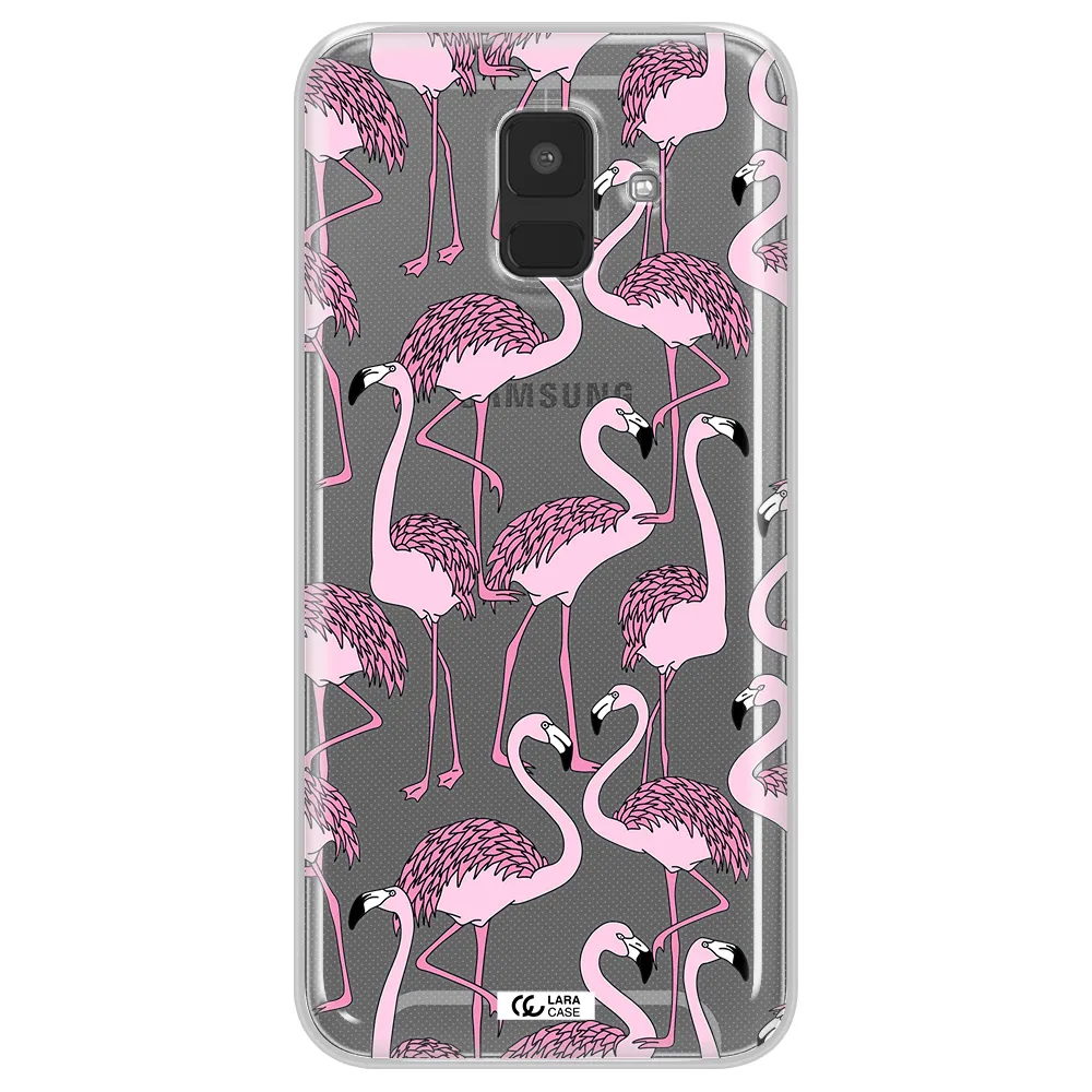 Flamingo Samsung A6 Clear TPU Case